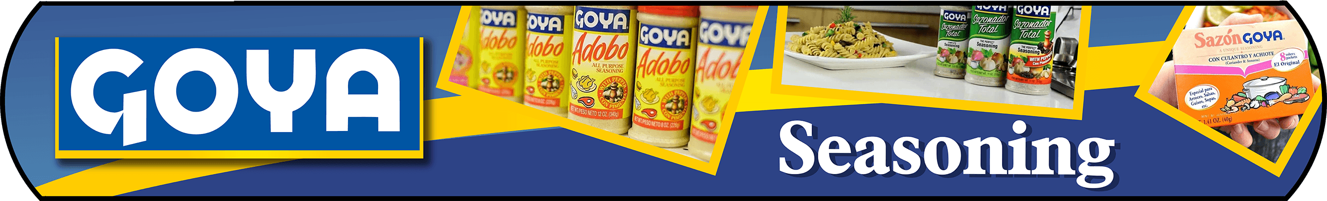 Goya Seasoning Banner